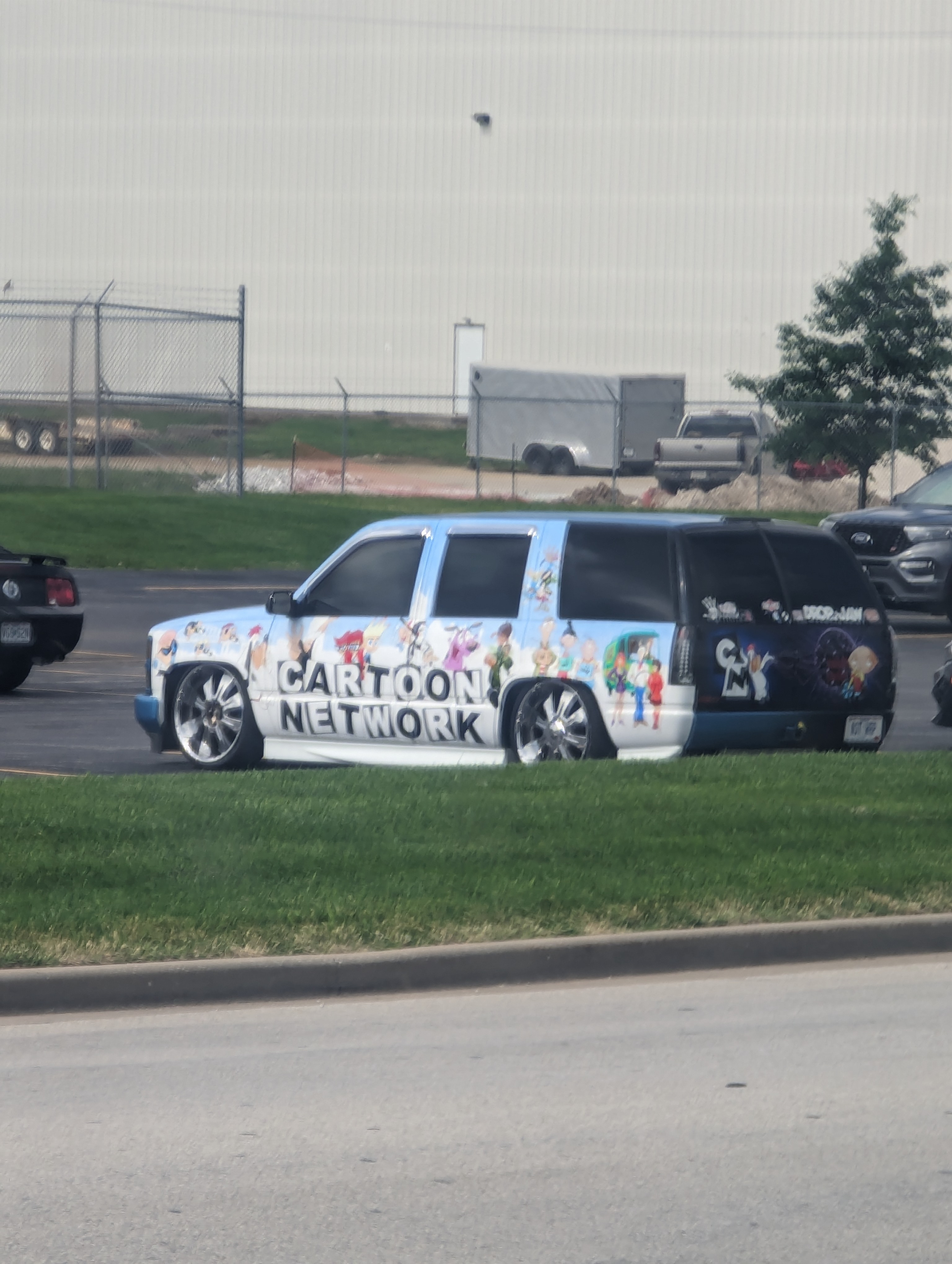 Cartoon Network Custom Wrapped SUV