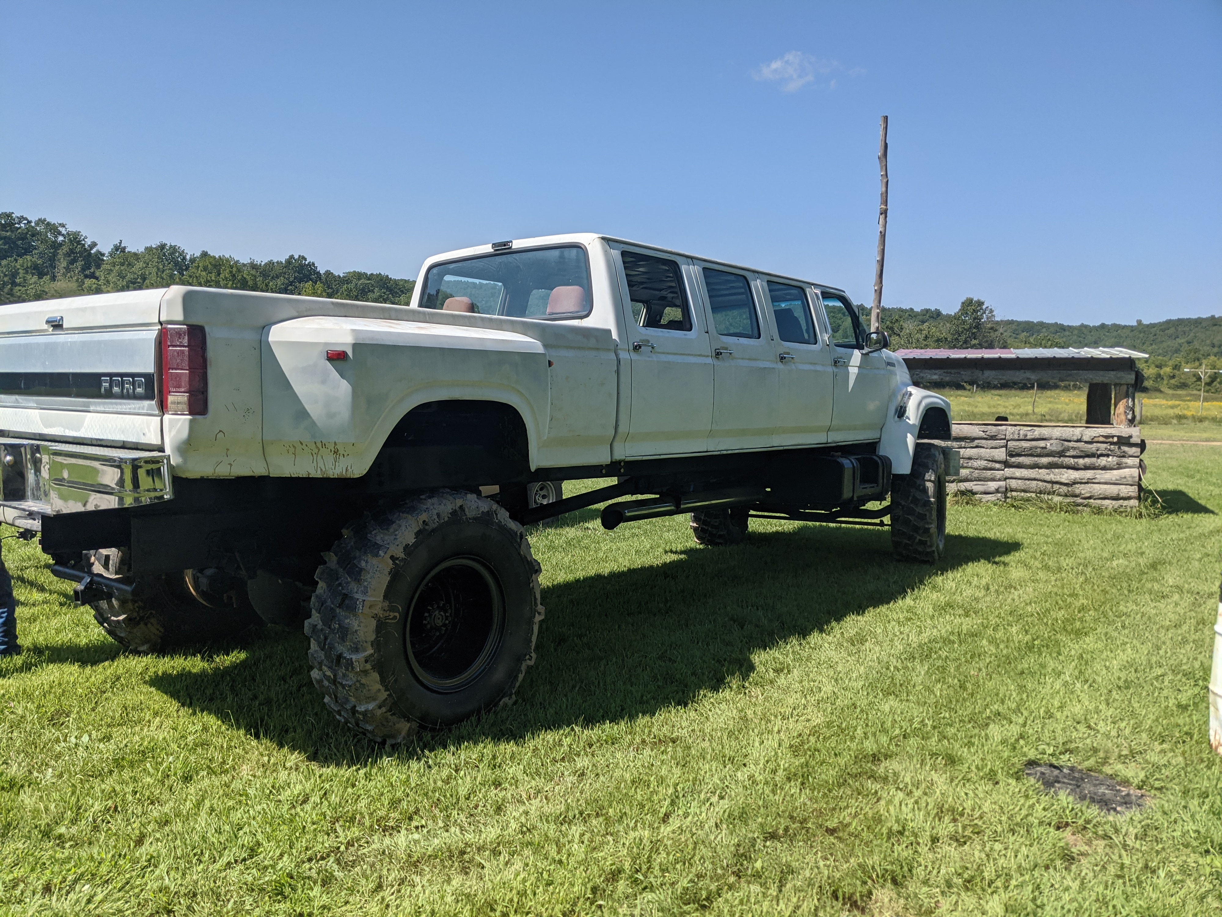 Lifted Ford F-Series Crew Cab
