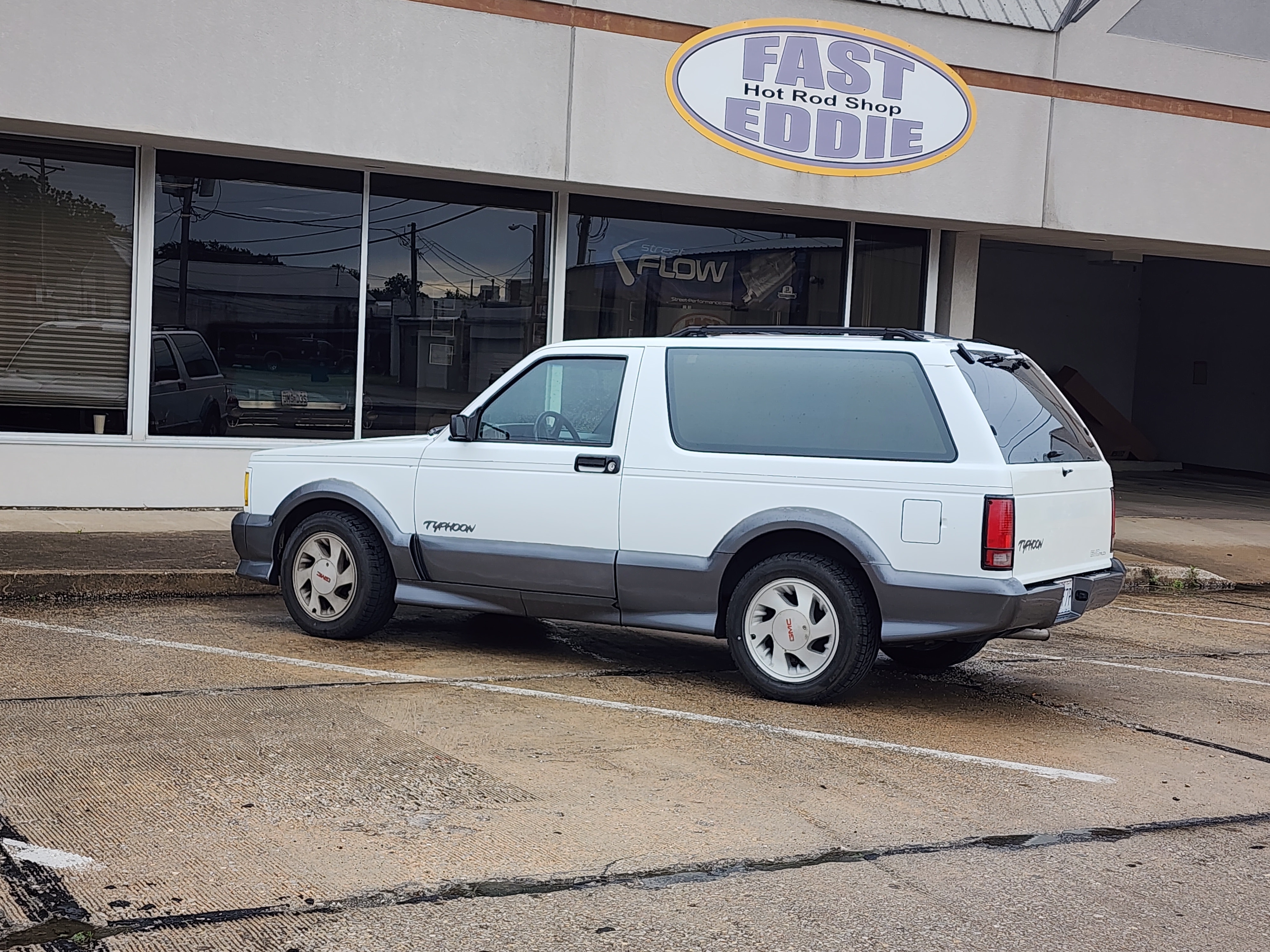 White GMC Typhoon Performance SUV