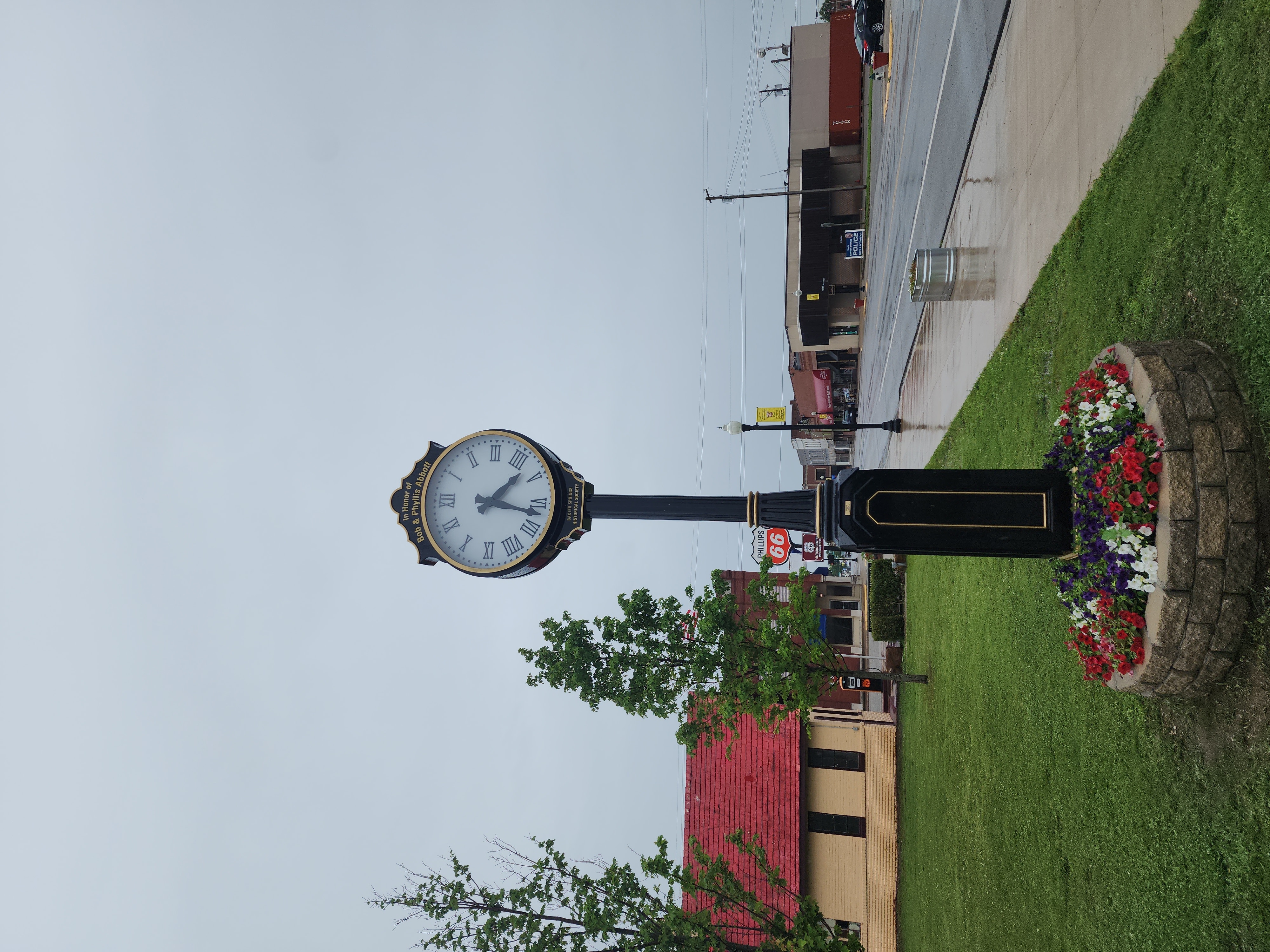 Baxter Springs Historical Society Street Clock