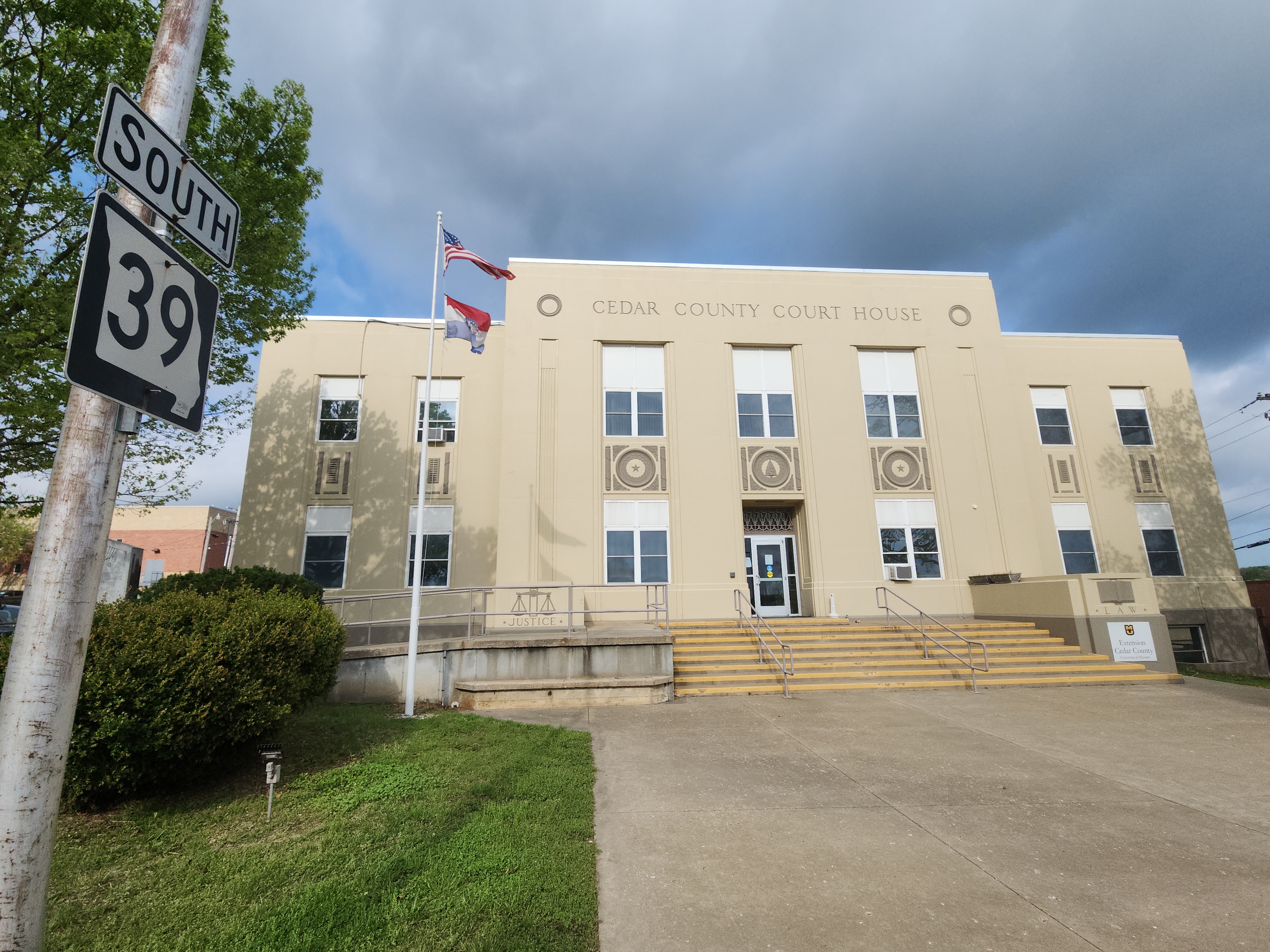 Cedar County Court House in Stockton, Missouri