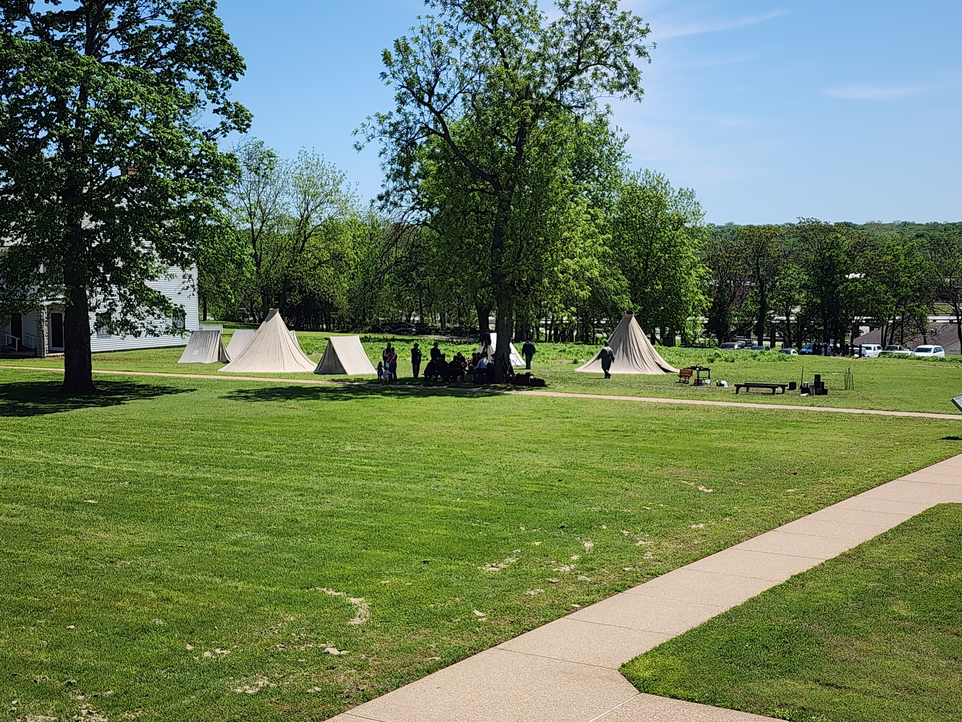 Living History Gathering at Fort Scott